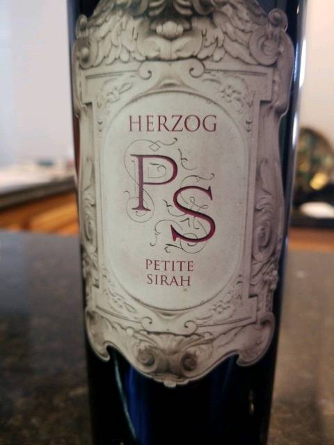 Herzog Baroque Petite Sirah Prince Vineyard Clarksburg 2016