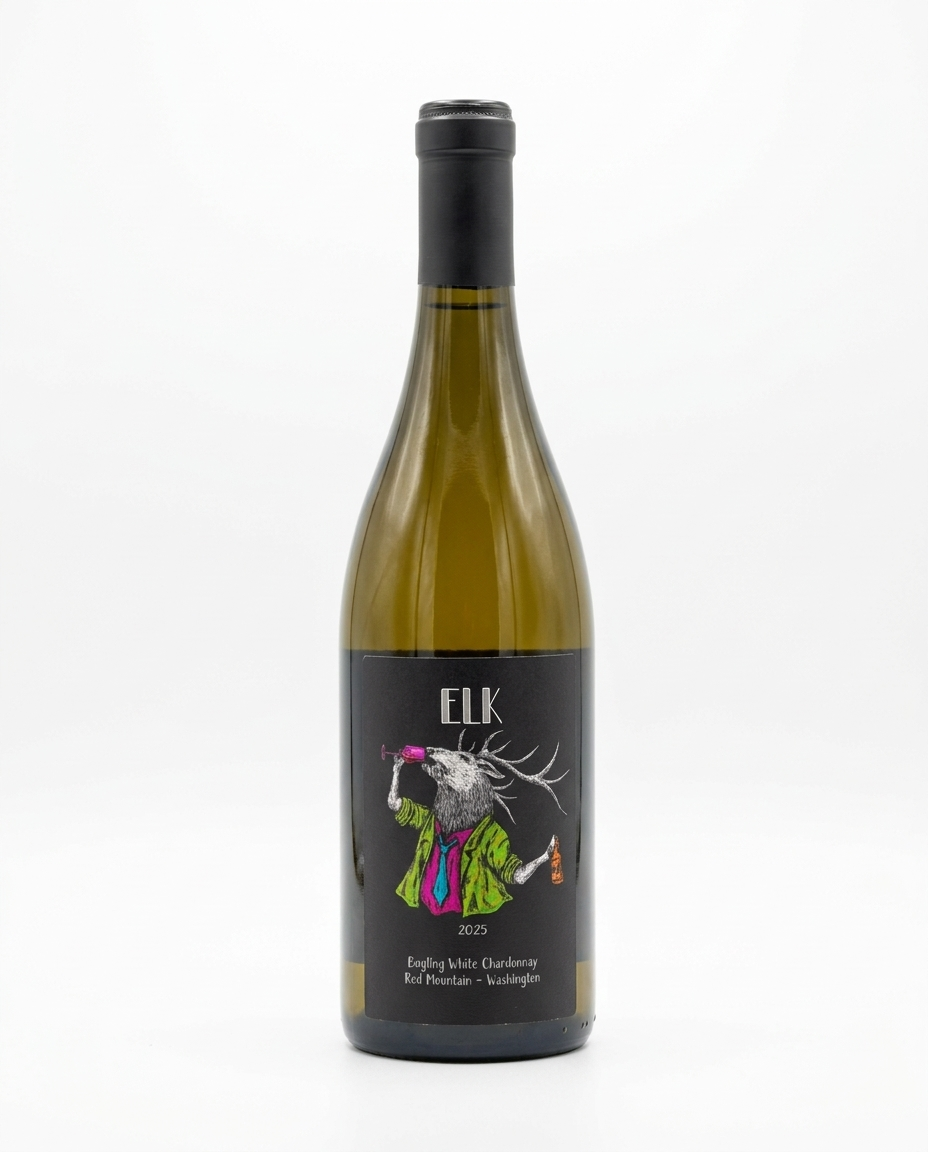Elk Bugling White Chardonnay Red Mountain Washington 2025