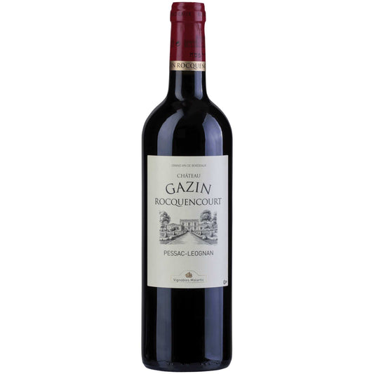 Chateau Gazin Rocquencourt Pessac-Leognan 2022