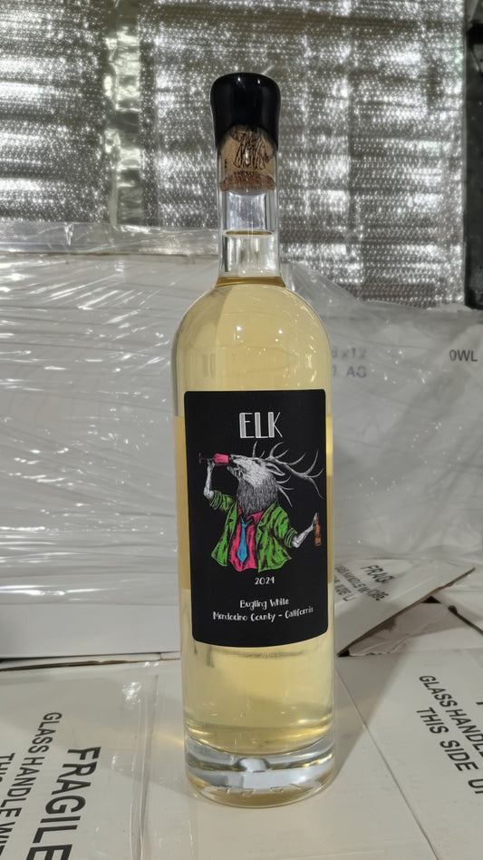 Elk Bugling White Mendocino County California 2024