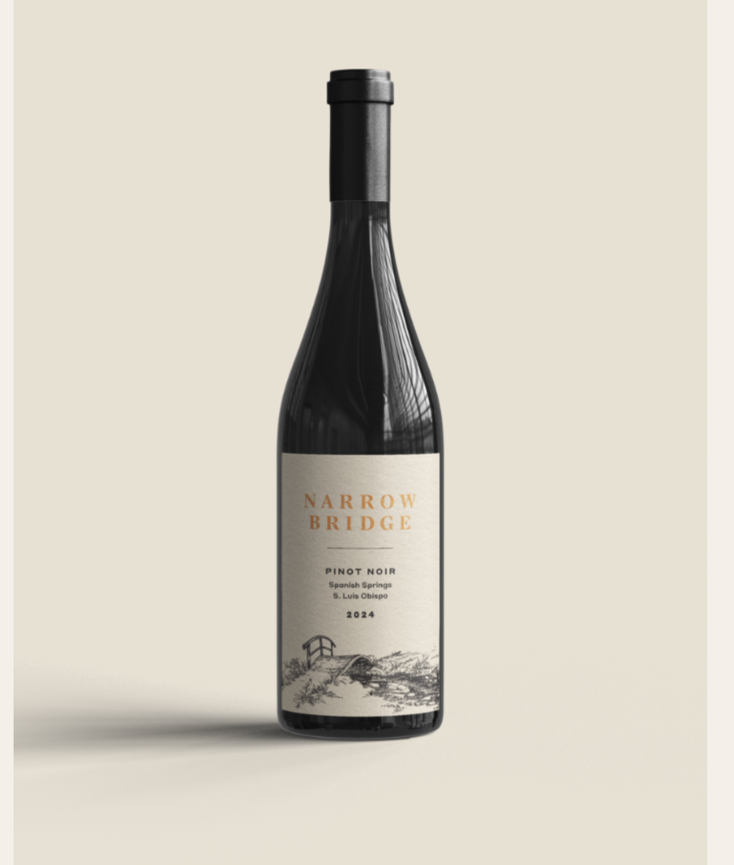 Narrow Bridge Pinot Noir Spanish Springs Vineyard 2024