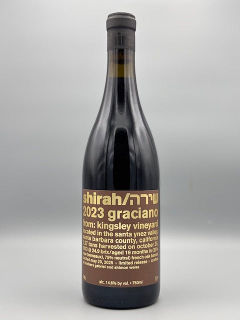 Shirah Graciano Kingsley Vineyard 2023