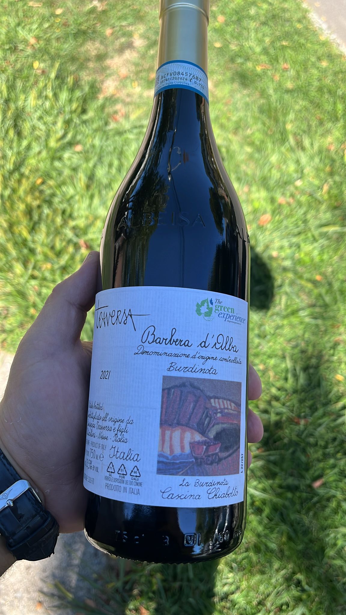 Traversa Burdinota Barbera d'Alba 2021 – Elkwine