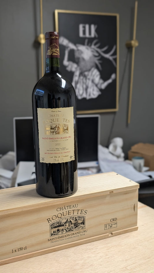 Château Roquettes Saint-Emilion Grand Cru 2022 1.5L Magnum