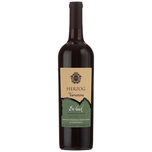 Herzog Variations Be-Leaf Cabernet Sauvignon Organic 2023