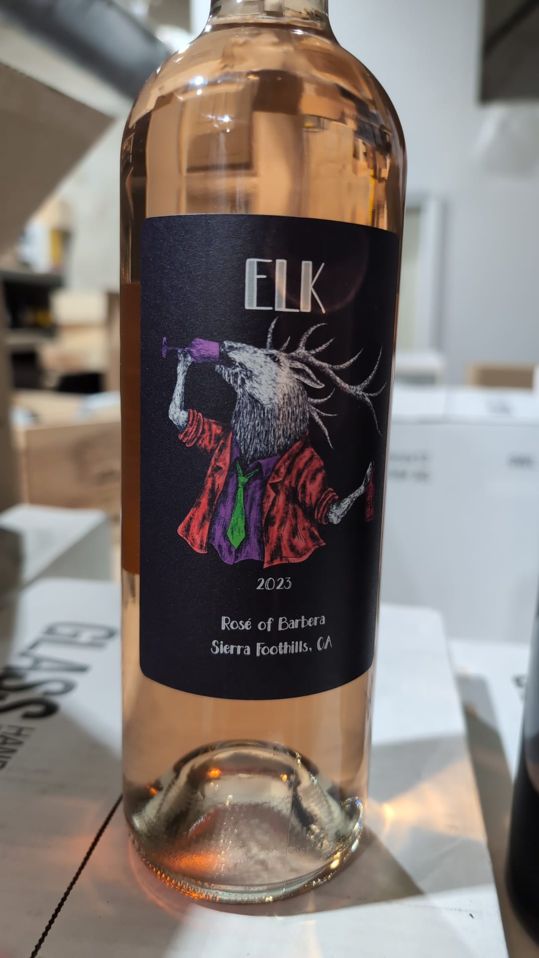 Elk Barbera Rose Sierra Foothills 2023