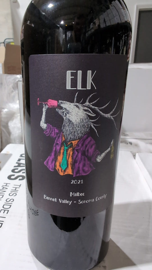 Elk Malbec Bennet Valley Sonoma County