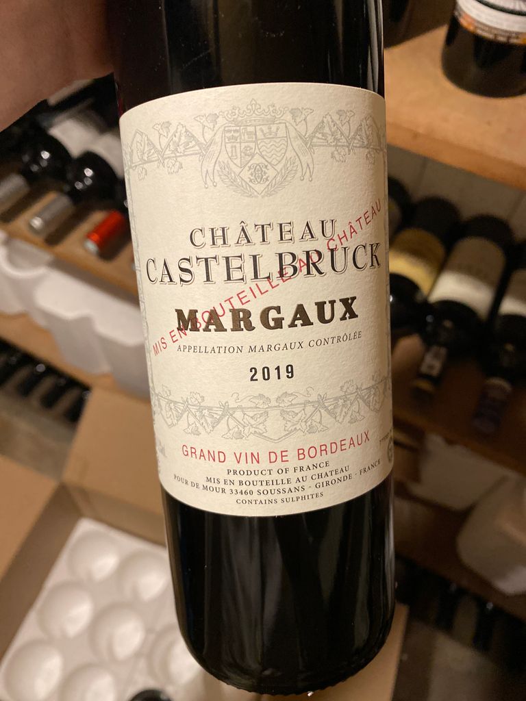 Chateau Castelbruck Margaux 2020