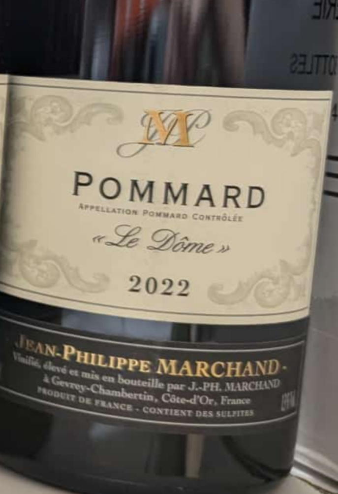 JP Marchand Pommard "Le Dome" Burgundy Pinot Noir 2022