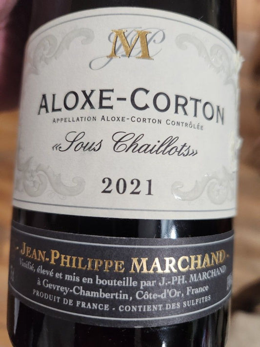 Marchand Aloxe Corton "Sous Chaillots" Burgundy Pinot Noir 2022