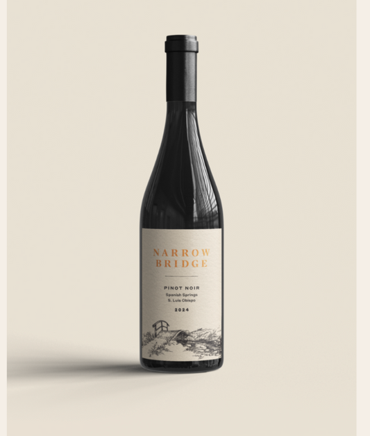 Narrow Bridge Pinot Noir Spanish Springs Vineyard 2024