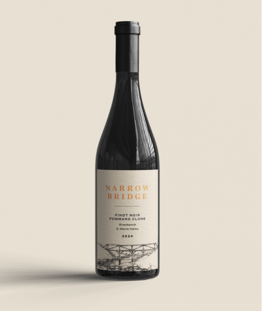 Narrow Bridge Pinot Noir - Pommard Clone Riverbench 2024