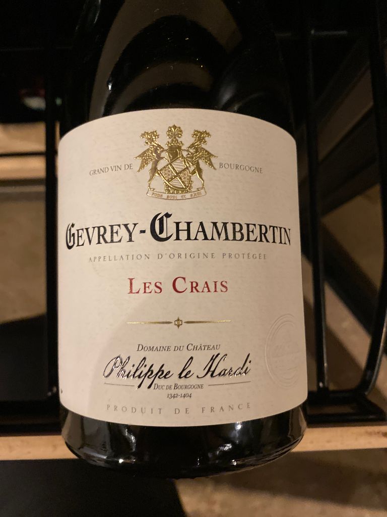 Philippe Le Hardi Gevrey Chambertin Les Crais 2023